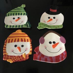 Snow much fun plates